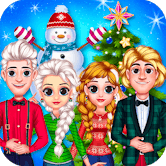 Frozen Princess Christmas Celebration - play Frozen Princess Christmas Celebration img