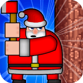 Santa Wood Cutter - play Santa Wood Cutter img