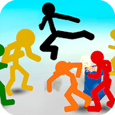 Stickman Street Fighting 3D - play Stickman Street Fighting 3D img